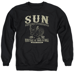 Sun Records Rockabilly Bird - Men's Crewneck Sweatshirt Men's Crewneck Sweatshirt Sun Records   