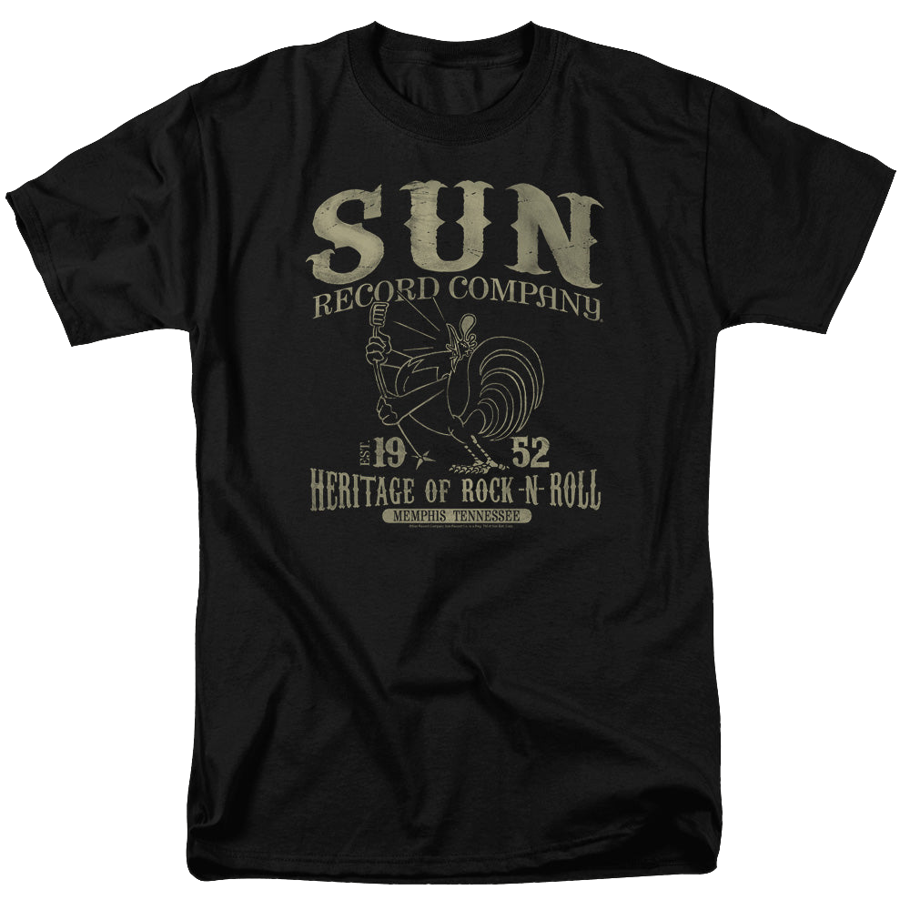 Sun Records Rockabilly Bird - Men's Regular Fit T-Shirt Men's Regular Fit T-Shirt Sun Records   