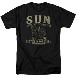Sun Records Rockabilly Bird - Men's Regular Fit T-Shirt Men's Regular Fit T-Shirt Sun Records   