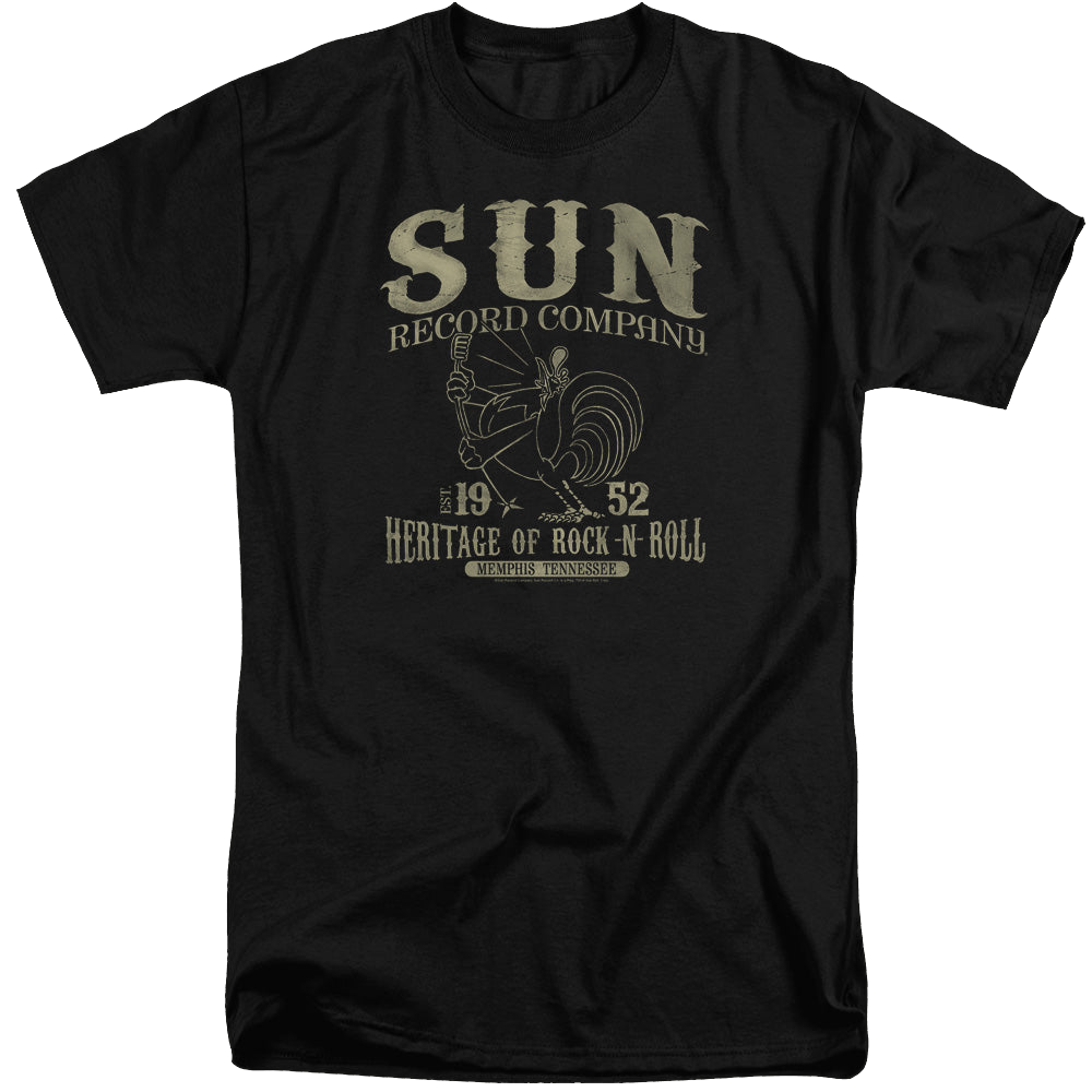 Sun Records Rockabilly Bird - Men's Tall Fit T-Shirt Men's Tall Fit T-Shirt Sun Records   