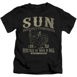 Sun Records Rockabilly Bird - Kid's T-Shirt Kid's T-Shirt (Ages 4-7) Sun Records   