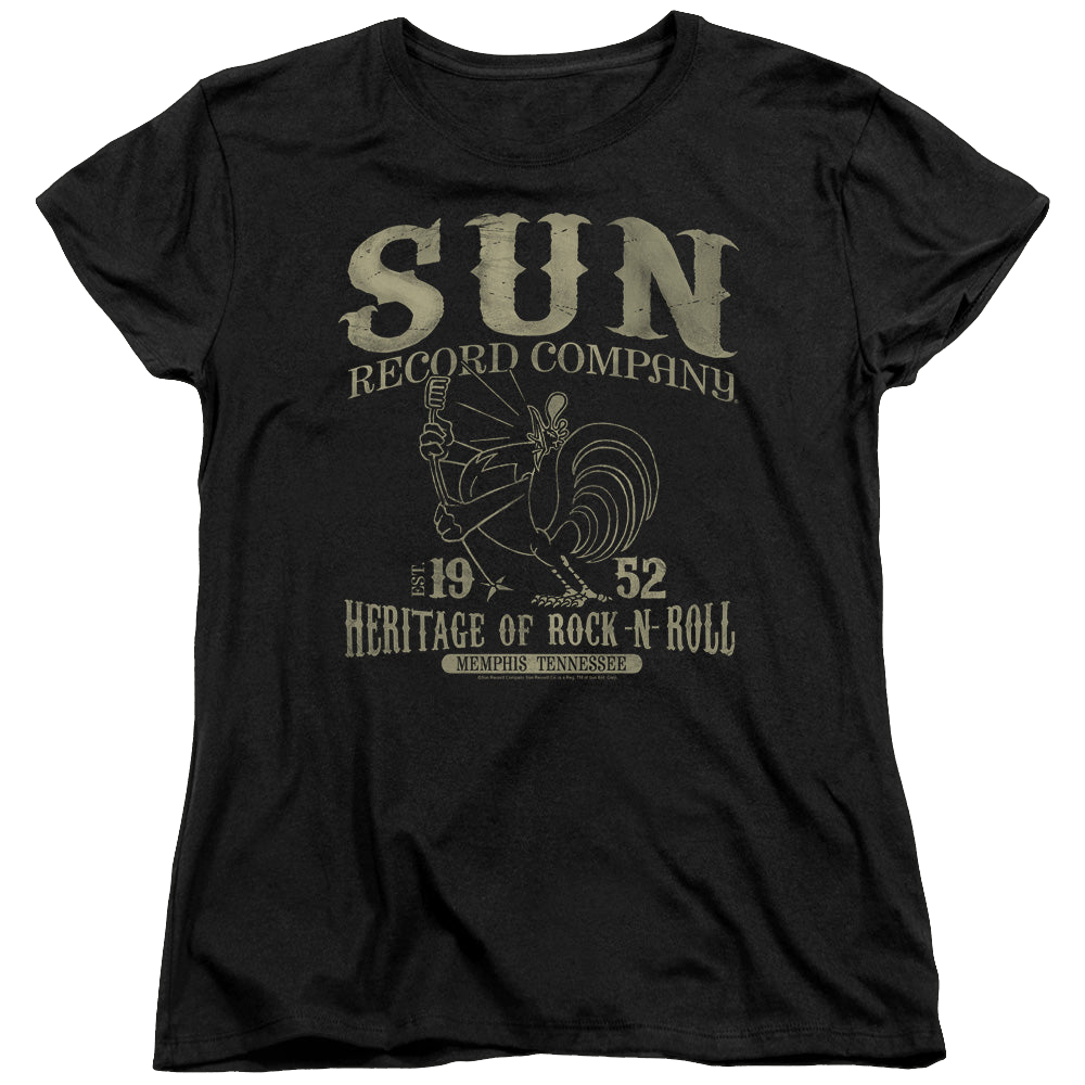 Sun Records Rockabilly Bird - Women's T-Shirt Women's T-Shirt Sun Records   