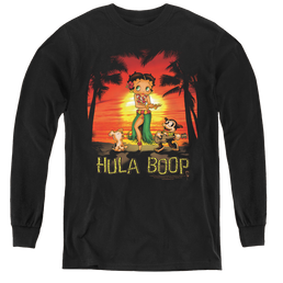 Betty Boop Hulaboop - Youth Long Sleeve T-Shirt Youth Long Sleeve T-Shirt Betty Boop   