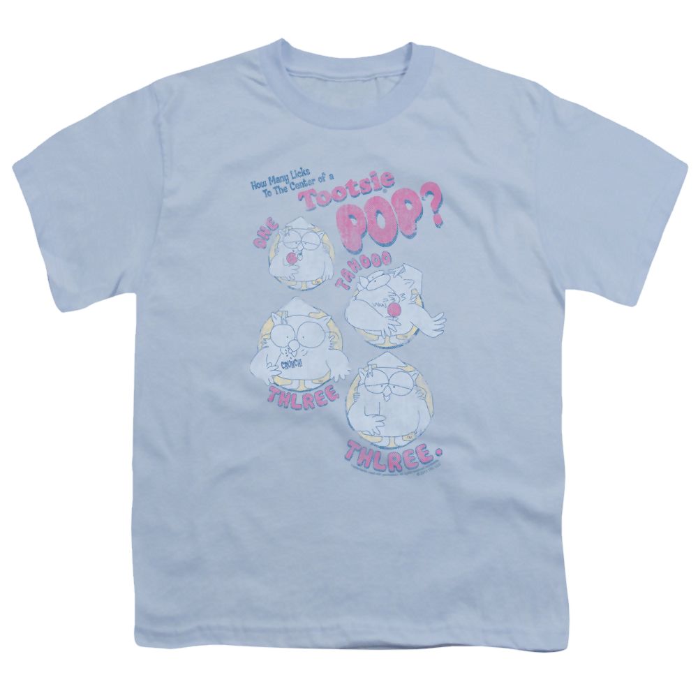 Tootsie Pop Three - Youth T-Shirt Youth T-Shirt (Ages 8-12) Tootsie Roll   