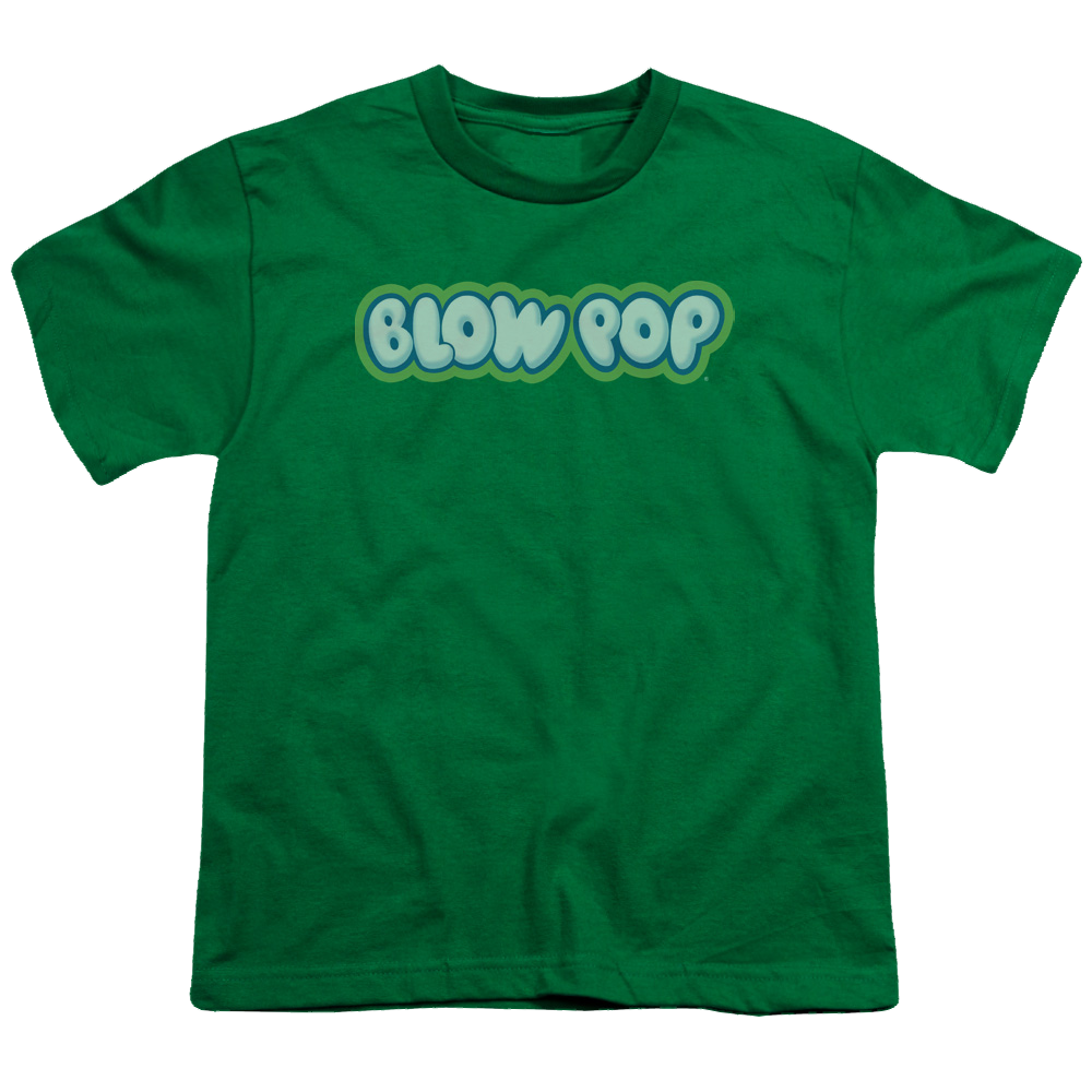 Blow Pop Blow Pop Logo - Youth T-Shirt Youth T-Shirt (Ages 8-12) Blow Pop   