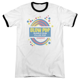 Blow Pop Blow Pop Label - Men's Ringer T-Shirt Men's Ringer T-Shirt Blow Pop   