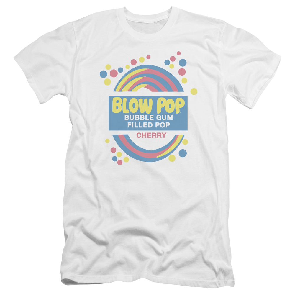 Blow Pop Blow Pop Label - Men's Premium Slim Fit T-Shirt Men's Premium Slim Fit T-Shirt Blow Pop   