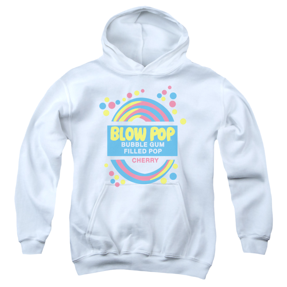 Blow Pop Blow Pop Label - Youth Hoodie Youth Hoodie (Ages 8-12) Blow Pop   