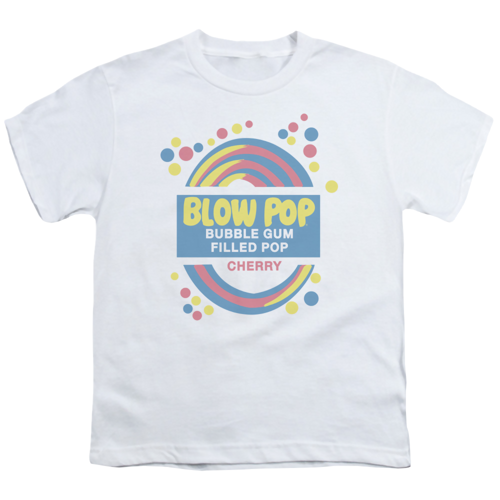 Blow Pop Blow Pop Label - Youth T-Shirt Youth T-Shirt (Ages 8-12) Blow Pop   