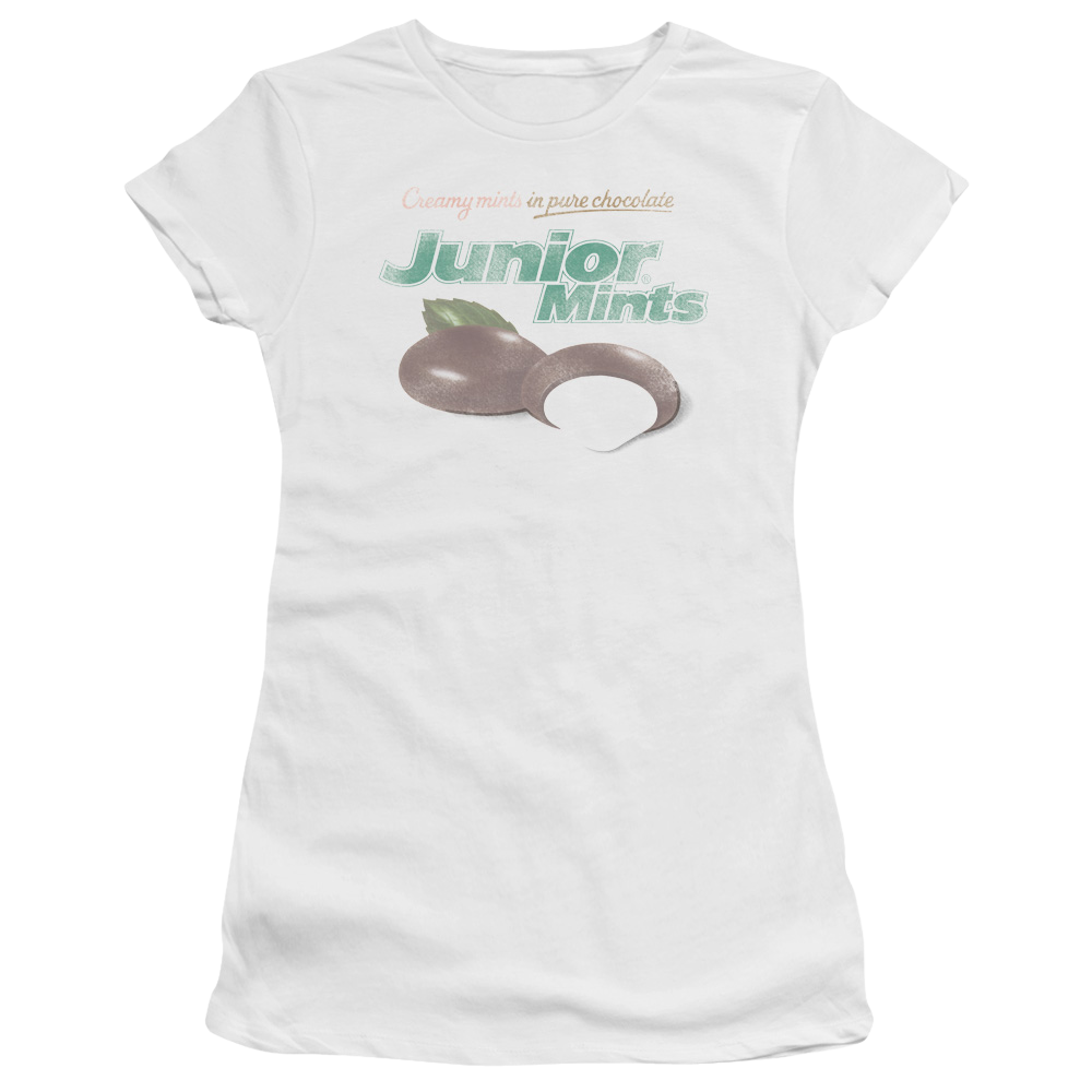 Junior Mints Junior Mints Logo - Juniors T-Shirt Juniors T-Shirt Junior Mints   