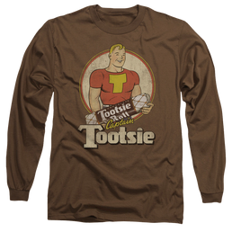 Tootsie Roll Captain Tootsie - Men's Long Sleeve T-Shirt Men's Long Sleeve T-Shirt Tootsie Roll   