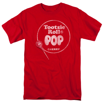 Tootsie Pop Tootsie Roll Pop Logo - Men's Regular Fit T-Shirt Men's Regular Fit T-Shirt Tootsie Roll   