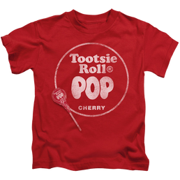 Tootsie Pop Tootsie Roll Pop Logo - Kid's T-Shirt Kid's T-Shirt (Ages 4-7) Tootsie Roll   
