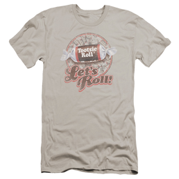 Tootsie Roll Lets Roll! - Men's Premium Slim Fit T-Shirt Men's Premium Slim Fit T-Shirt Tootsie Roll   