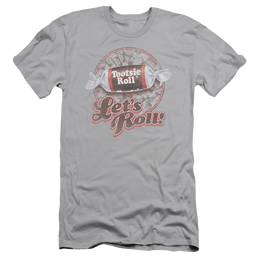 Tootsie Roll Lets Roll! - Men's Slim Fit T-Shirt Men's Slim Fit T-Shirt Tootsie Roll   