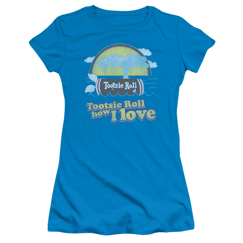Tootsie Roll Jingle - Juniors T-Shirt Juniors T-Shirt Tootsie Roll   