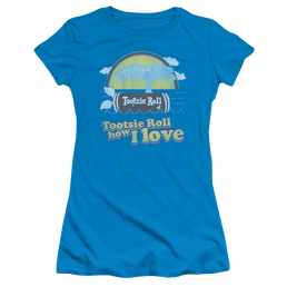 Tootsie Roll Jingle - Juniors T-Shirt Juniors T-Shirt Tootsie Roll   