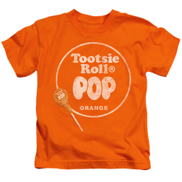 Tootsie Pop Pop Logo - Kid's T-Shirt Kid's T-Shirt (Ages 4-7) Tootsie Roll   