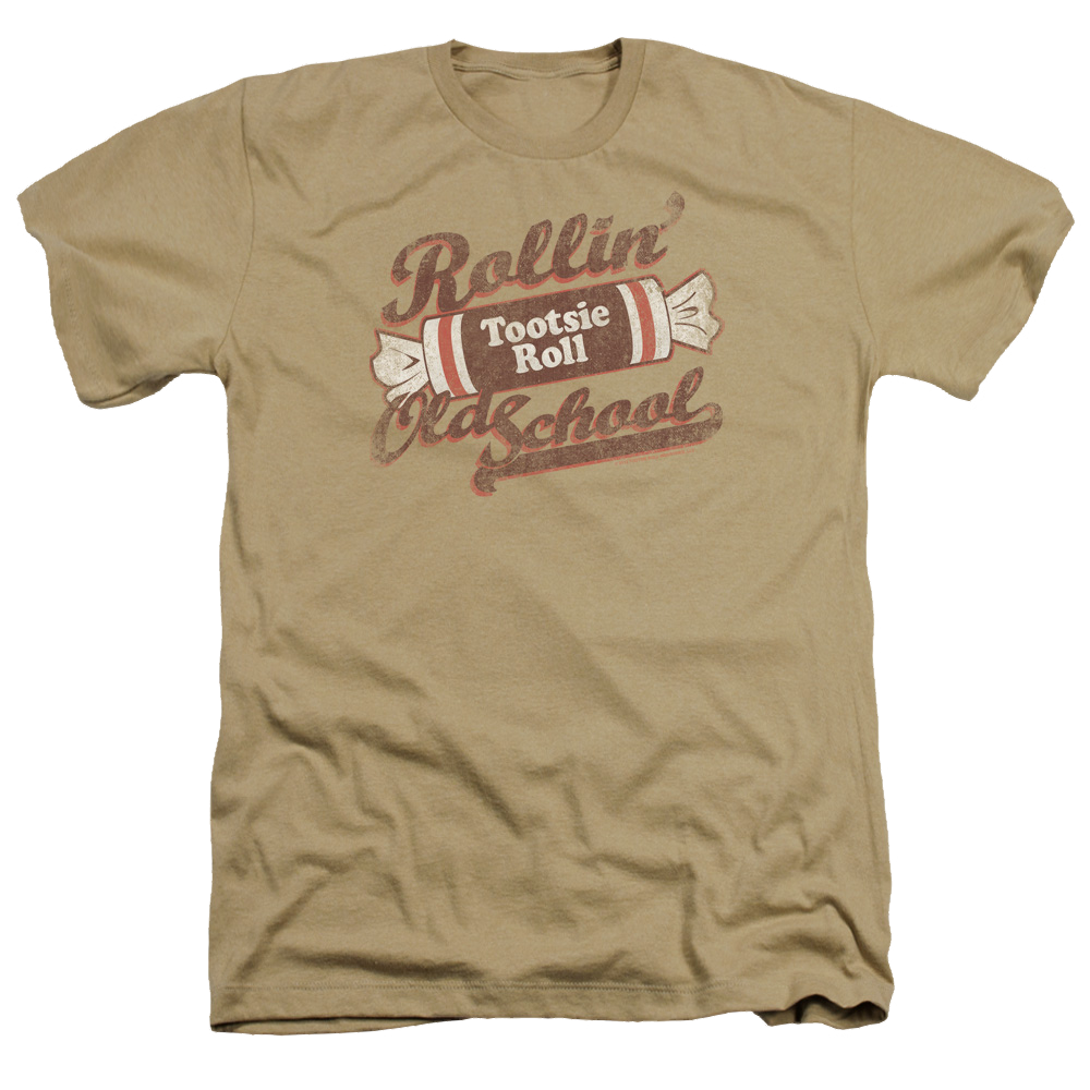 Tootsie Roll Old School - Men's Heather T-Shirt Men's Heather T-Shirt Tootsie Roll   