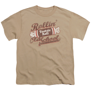 Tootsie Roll Old School - Youth T-Shirt Youth T-Shirt (Ages 8-12) Tootsie Roll   