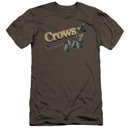 Tootsie Roll Crows - Men's Premium Slim Fit T-Shirt Men's Premium Slim Fit T-Shirt Tootsie Roll   