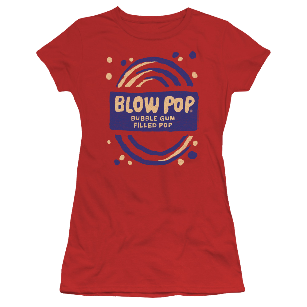 Blow Pop Blow Pop Rough - Juniors T-Shirt Juniors T-Shirt Blow Pop   