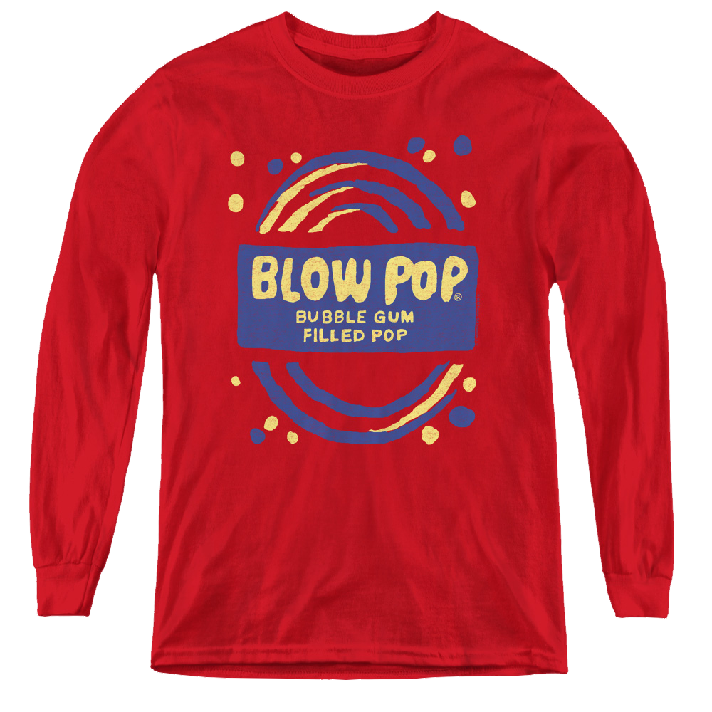 Blow Pop Blow Pop Rough - Youth Long Sleeve T-Shirt Youth Long Sleeve T-Shirt Blow Pop   