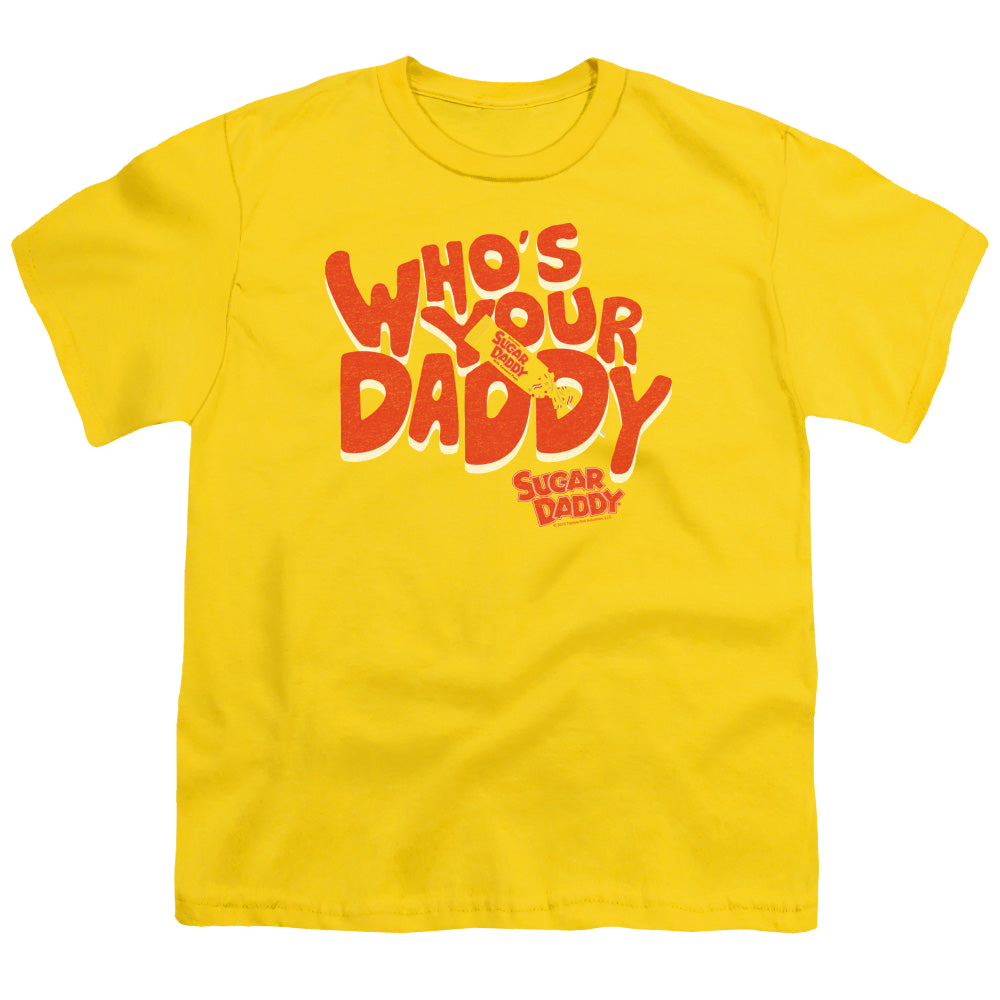 Sugar Daddy Whos Your Daddy - Youth T-Shirt Youth T-Shirt (Ages 8-12) Sugar Babies   
