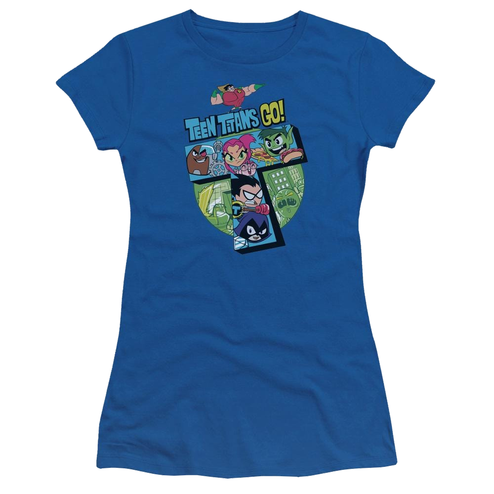 Teen Titans Go T Juniors T-Shirt Juniors T-Shirt Teen Titans Go!   