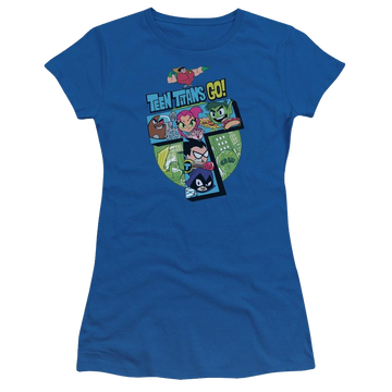 Royal juniors t-shirt with Teen Titans Go! Teen Titans Go T graphic
