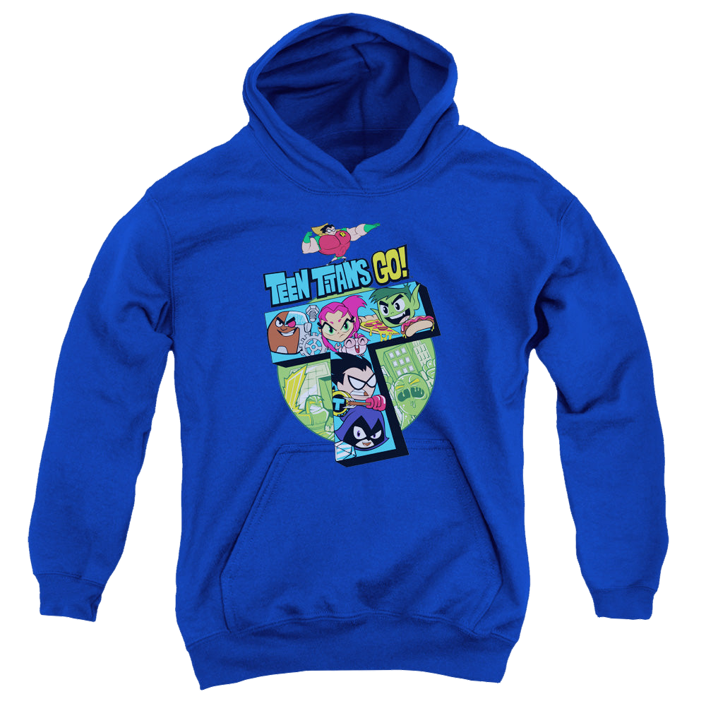 Teen Titans Go! T - Youth Hoodie Youth Hoodie (Ages 8-12) Teen Titans Go!   