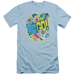 Teen Titans Go Go Men's Slim Fit T-Shirt Men's Slim Fit T-Shirt Teen Titans Go!   