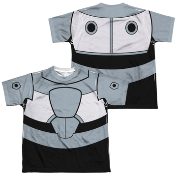 Teen Titans Go! Cyborg Uniform youth all-over print t-shirt for ages 8 to 12