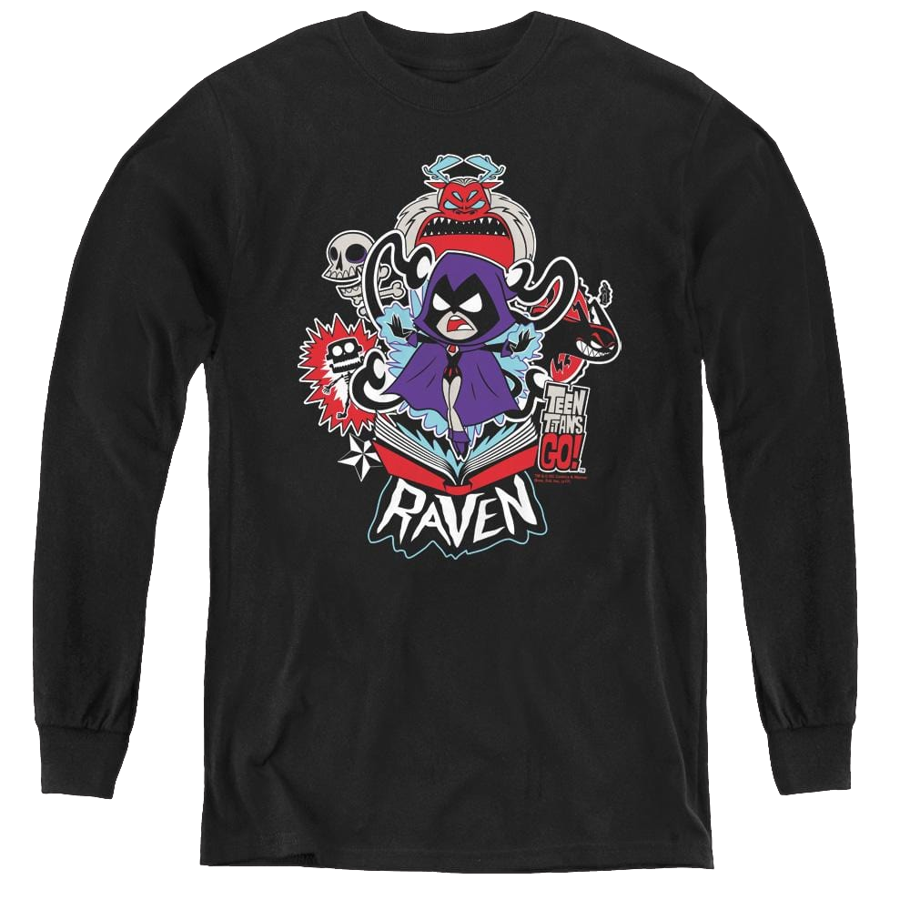 Teen Titans Go! Raven - Youth Long Sleeve T-Shirt Youth Long Sleeve T-Shirt Teen Titans Go!   