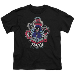 Teen Titans Go! Raven - Youth T-Shirt Youth T-Shirt (Ages 8-12) Teen Titans Go!   