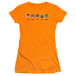 Teen Titans Go! Floating Heads - Juniors T-Shirt Juniors T-Shirt Teen Titans Go!   