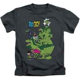 Teen Titans Go! Beast Boy Stack - Kid's T-Shirt Kid's T-Shirt (Ages 4-7) Teen Titans Go!   