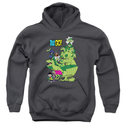 Teen Titans Go! Beast Boy Stack - Youth Hoodie Youth Hoodie (Ages 8-12) Teen Titans Go!   