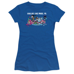 Teen Titans Go Like Pros Yo Juniors T-Shirt Juniors T-Shirt Teen Titans Go!   