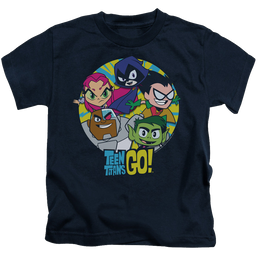 Teen Titans Go! Go Go Group - Kid's T-Shirt Kid's T-Shirt (Ages 4-7) Teen Titans Go!   