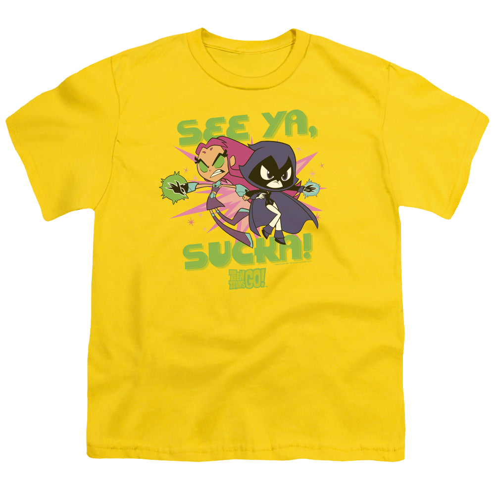 Teen Titans Go! See Ya - Youth T-Shirt Youth T-Shirt (Ages 8-12) Teen Titans Go!   