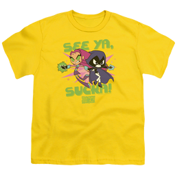 Teen Titans Go! See Ya - Youth T-Shirt Youth T-Shirt (Ages 8-12) Teen Titans Go!   
