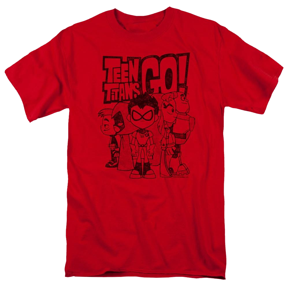Teen Titans Go Team Up Men's Regular Fit T-Shirt Men's Regular Fit T-Shirt Teen Titans Go!   