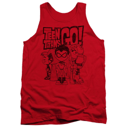 Teen Titans Go Team Up Men's Tank Men's Tank Teen Titans Go!   