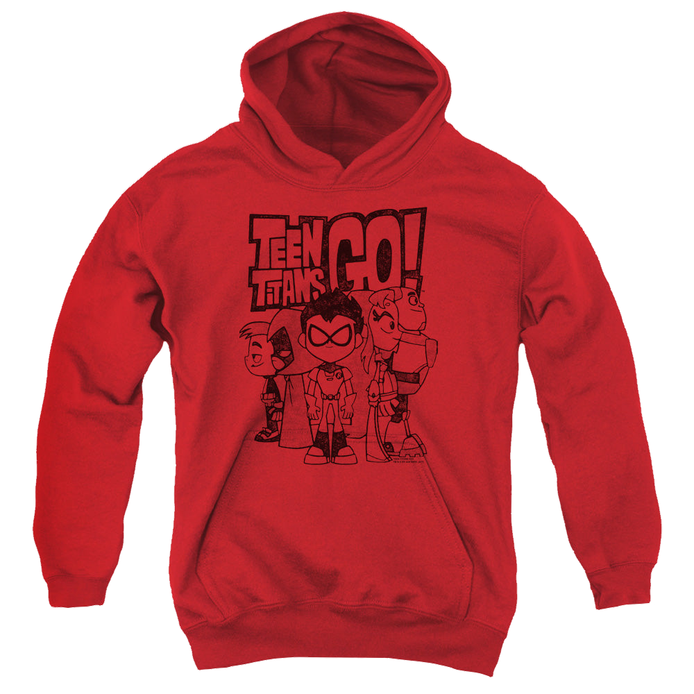 Teen Titans Go! Team Up - Youth Hoodie Youth Hoodie (Ages 8-12) Teen Titans Go!   