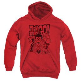 Teen Titans Go! Team Up - Youth Hoodie Youth Hoodie (Ages 8-12) Teen Titans Go!   