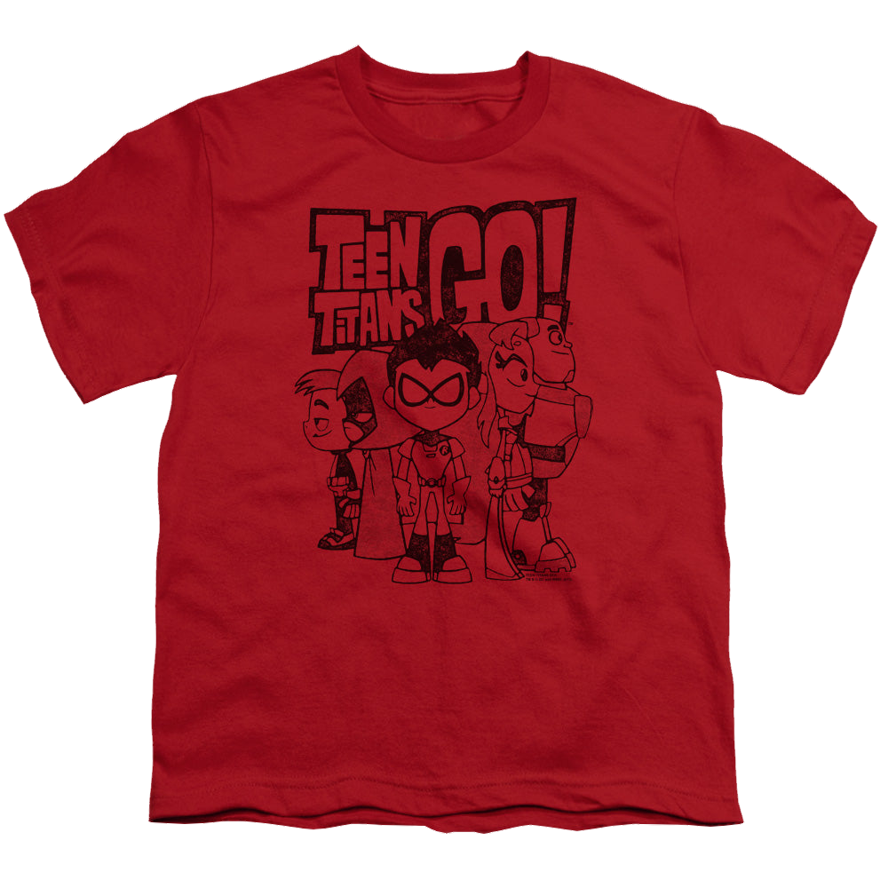 Teen Titans Go! Team Up - Youth T-Shirt Youth T-Shirt (Ages 8-12) Teen Titans Go!   