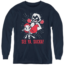 Teen Titans Go! Suckas - Youth Long Sleeve T-Shirt Youth Long Sleeve T-Shirt Teen Titans Go!   