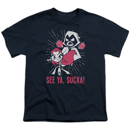 Teen Titans Go! Suckas - Youth T-Shirt Youth T-Shirt (Ages 8-12) Teen Titans Go!   