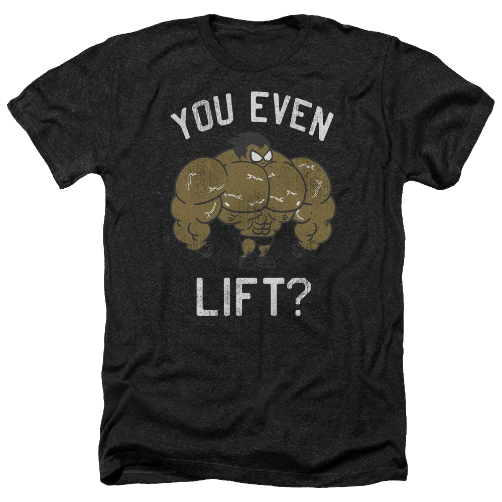 Teen Titans Go You Lift Men's Heather T-Shirt Men's Heather T-Shirt Teen Titans Go!   